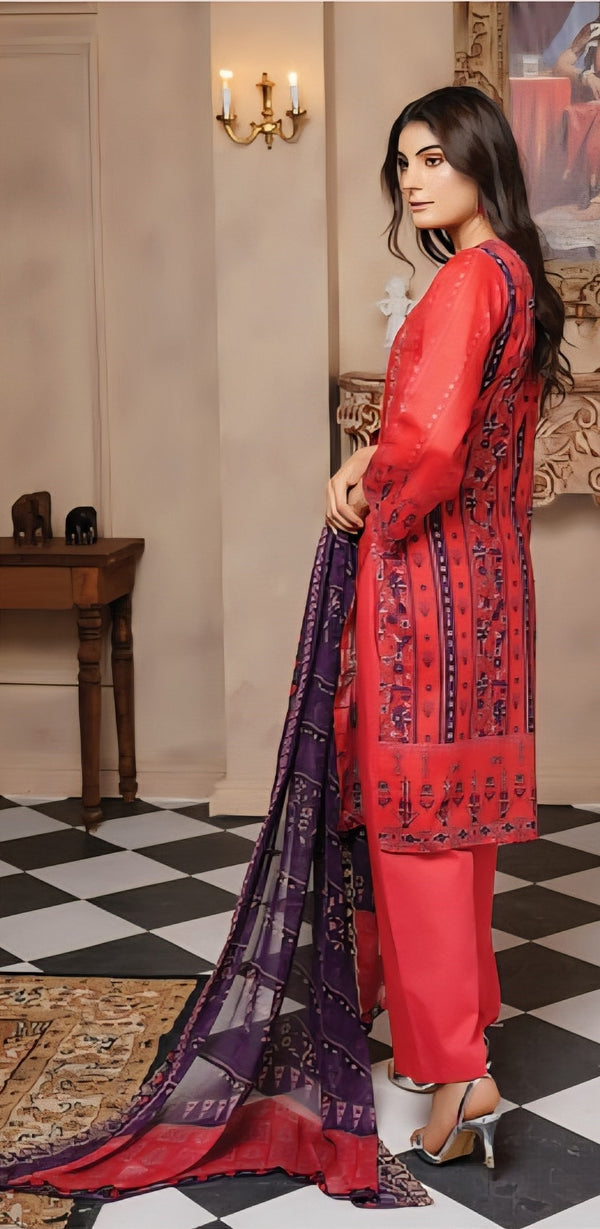 Aira Lawn By Haya (Unstitched) D-1