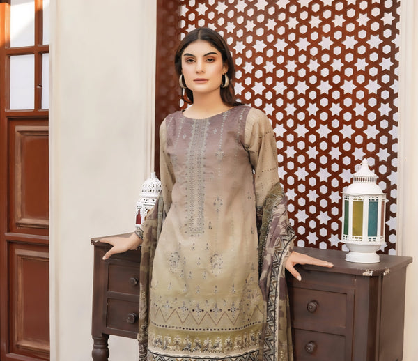 Aira Lawn By Haya (Unstitched) D-8