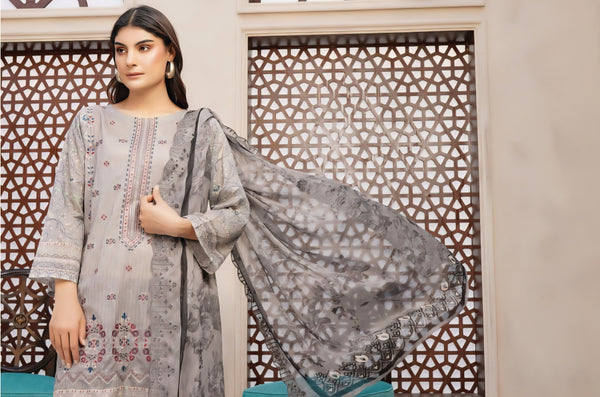 Aira Lawn By Haya (Unstitched) D-9