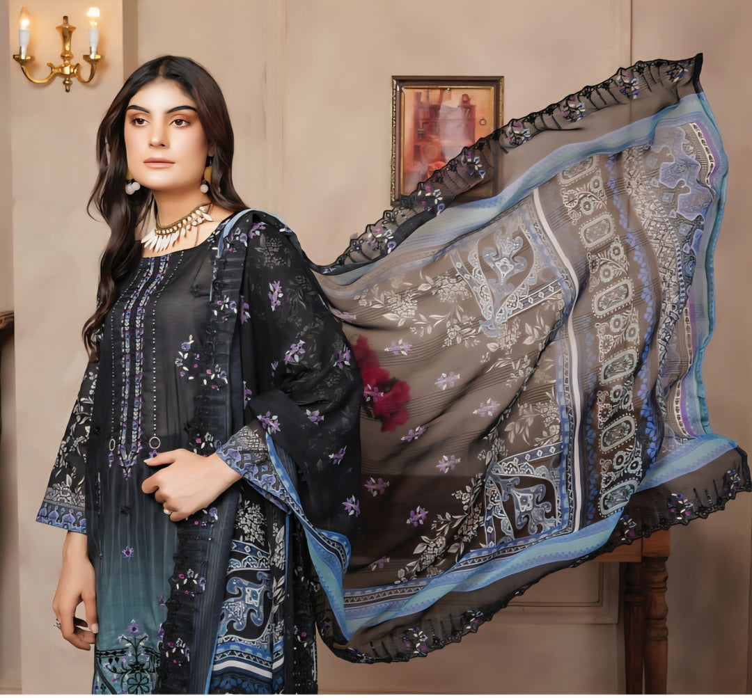 Aira Lawn By Haya (Unstitched) D-3