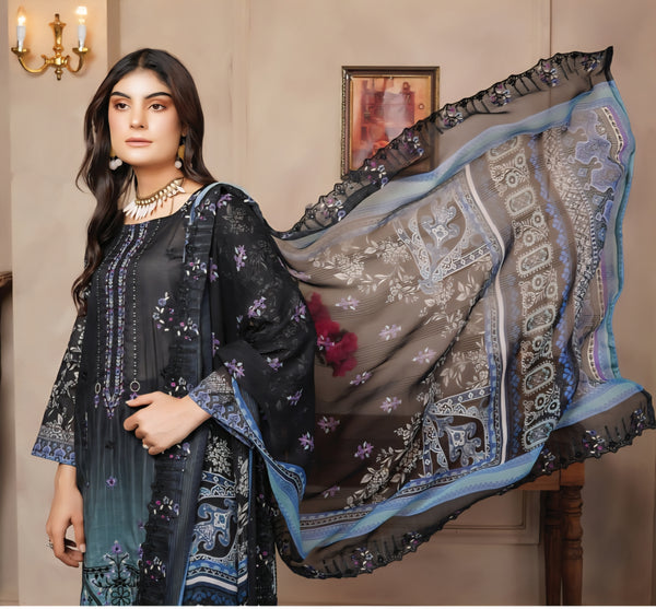 Aira Lawn By Haya (Unstitched) D-3