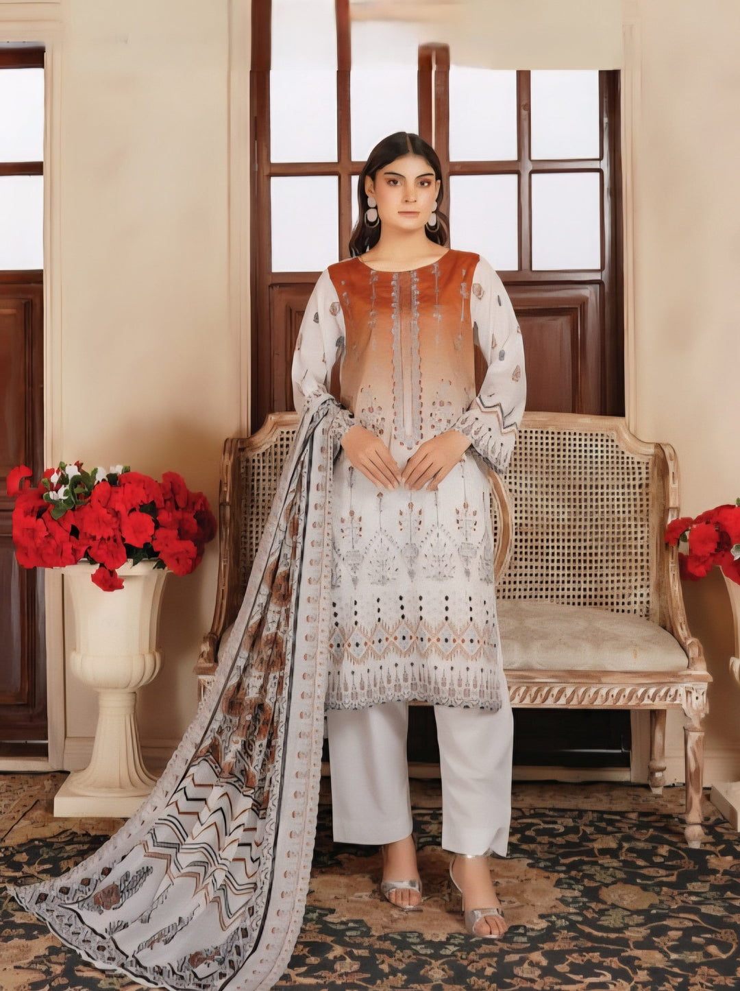 Aira Lawn By Haya (Unstitched) D-4