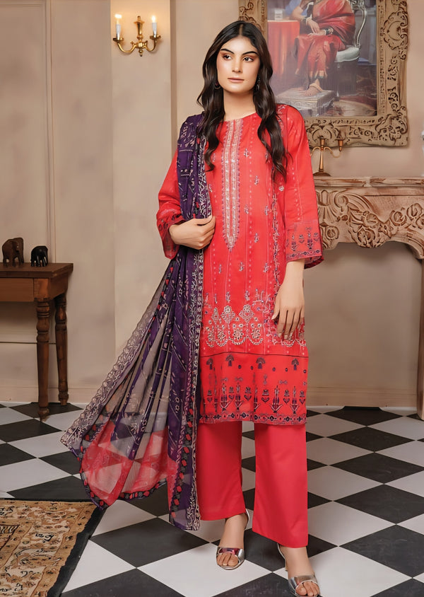 Aira Lawn By Haya (Unstitched) D-1
