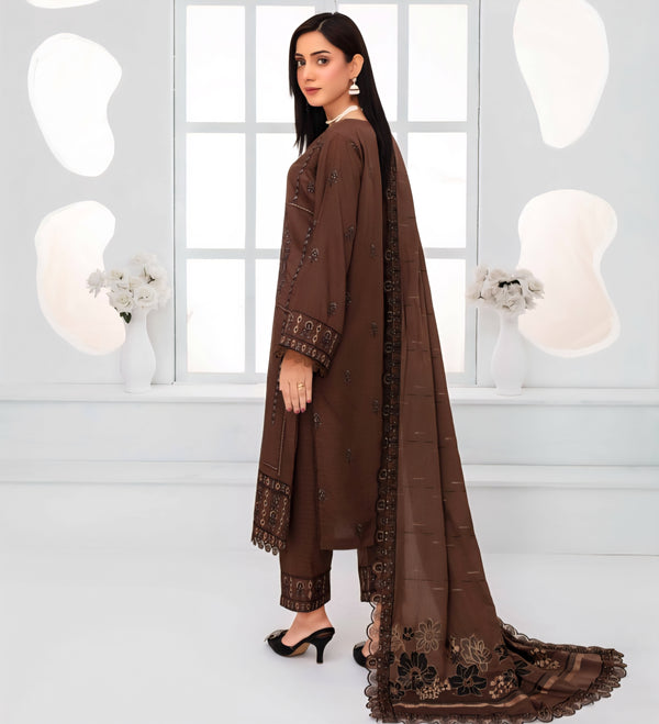 Janan By Haya 3 Piece (winter Collection) W-04