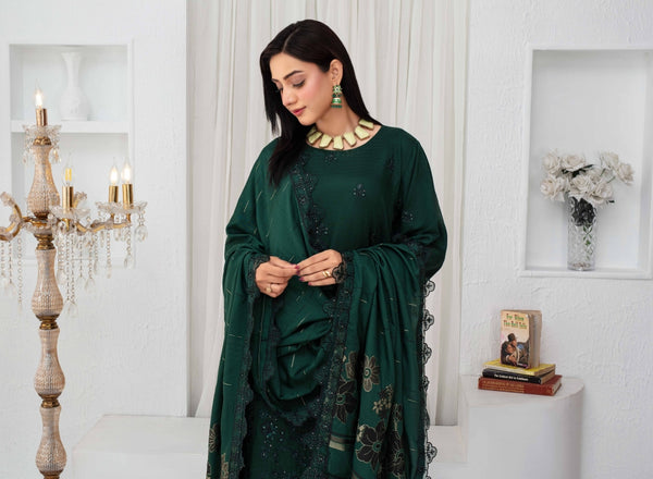 Janan By Haya 3 Piece (winter Collection) W-05