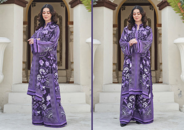 Embress Printed Shirt and Trouser D-4