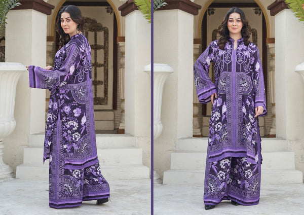 Embress Printed Shirt and Trouser D-4