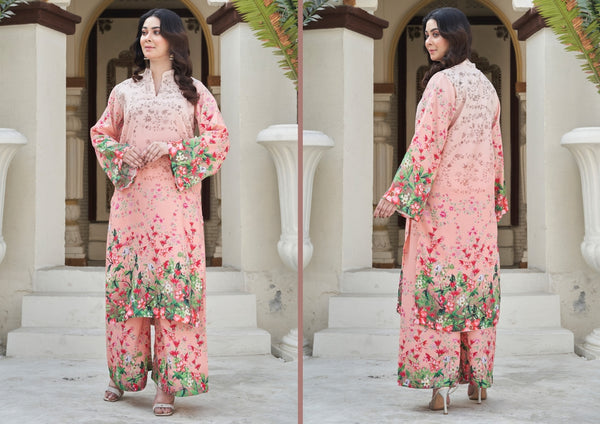 Embress Printed Shirt and Trouser D-5
