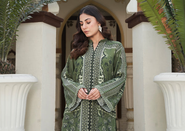 Embress Printed Shirt and Trouser D-9