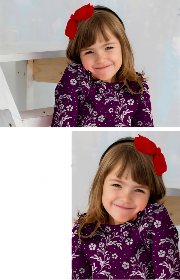 Alishba Classic kids Cotton by Haya D-2502