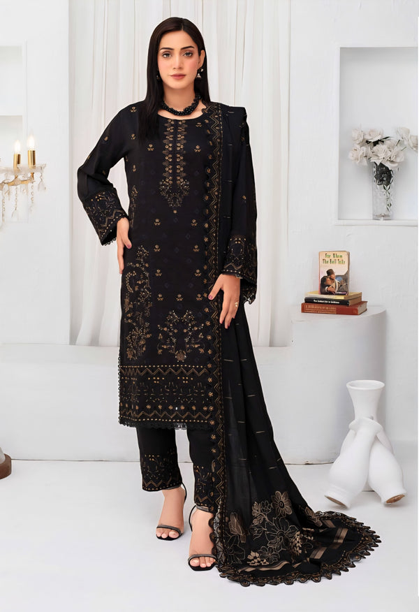 Janan By Haya 3 Piece (winter Collection) W-03